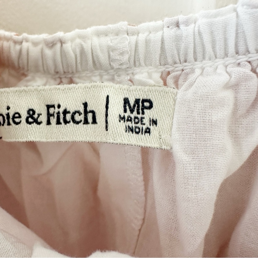 Abercrombie Coral Stripe Trapeze Mini Dress - image 4